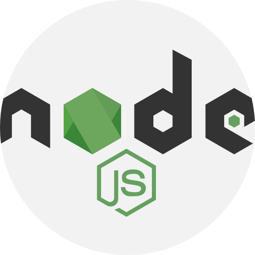 Shows nodejs logo